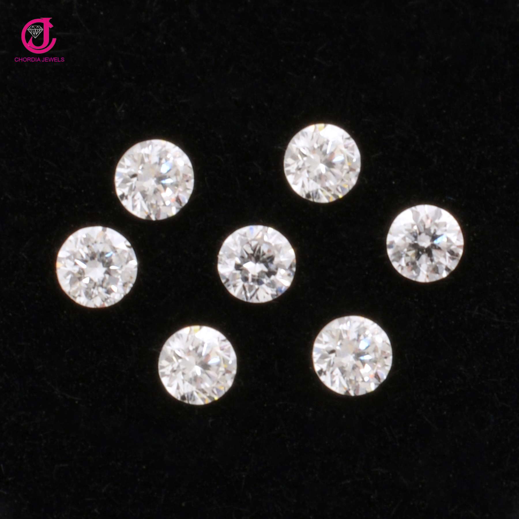 Genuine White Diamond Clarity / SI-1 Color / G Round Brilliant  Diamond Supplier