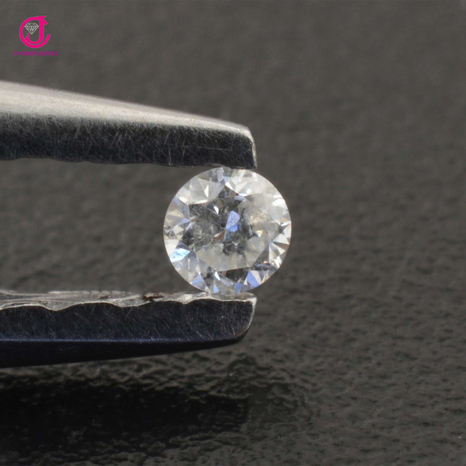 Genuine White Diamond Clarity / SI-1 Color / G Round Brilliant  Diamond Supplier
