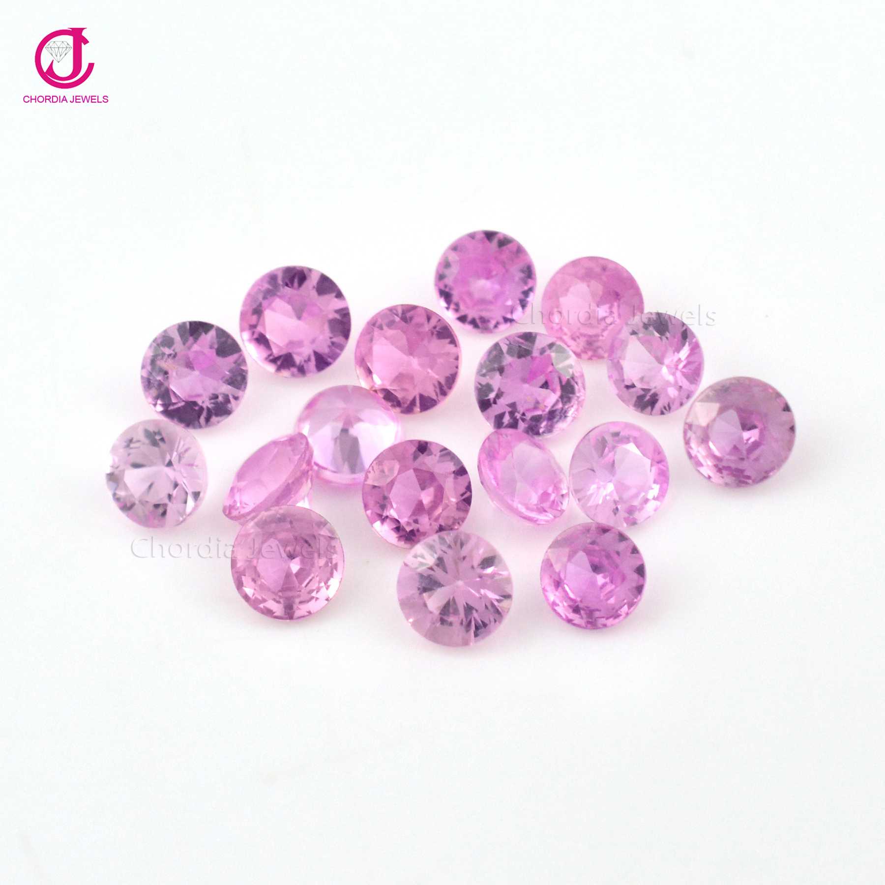 Sapphire Loose Gemstone for Women Jewelry 1.5 MM-5 MM Supplier