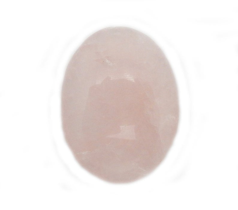 Crystal Quartz Rose Quartz Worry Stone Slab  Thumb Stone Palm Stone Wholesaler