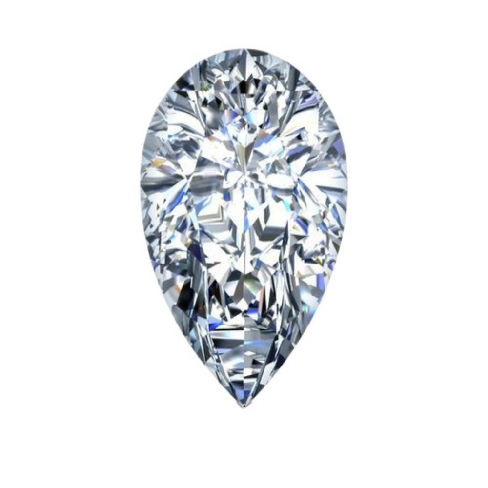 Wholesale 2.01 Pear Cut F VS1 EX EX 10.63 -7.00 *4.53 IGI CERTIFIED CVD Diamond