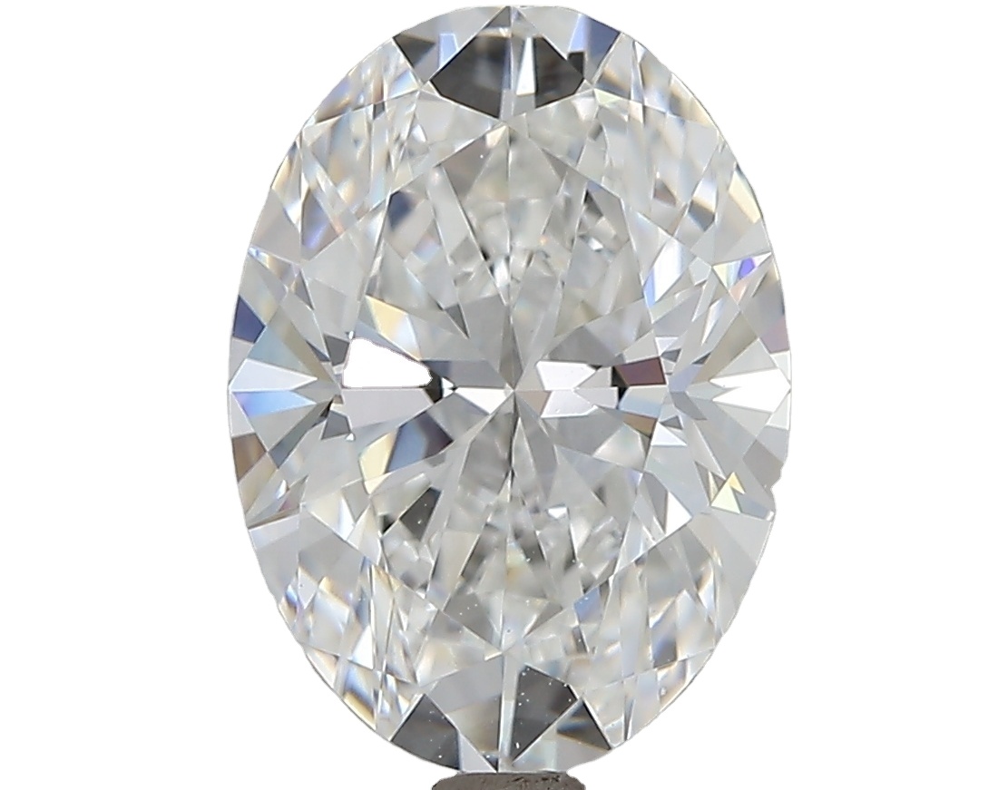 2.06 Oval Cut D VS1 EX EX 9.98 -7.30 *4.50 IGI CERTIFIED Diamond Manufacturer