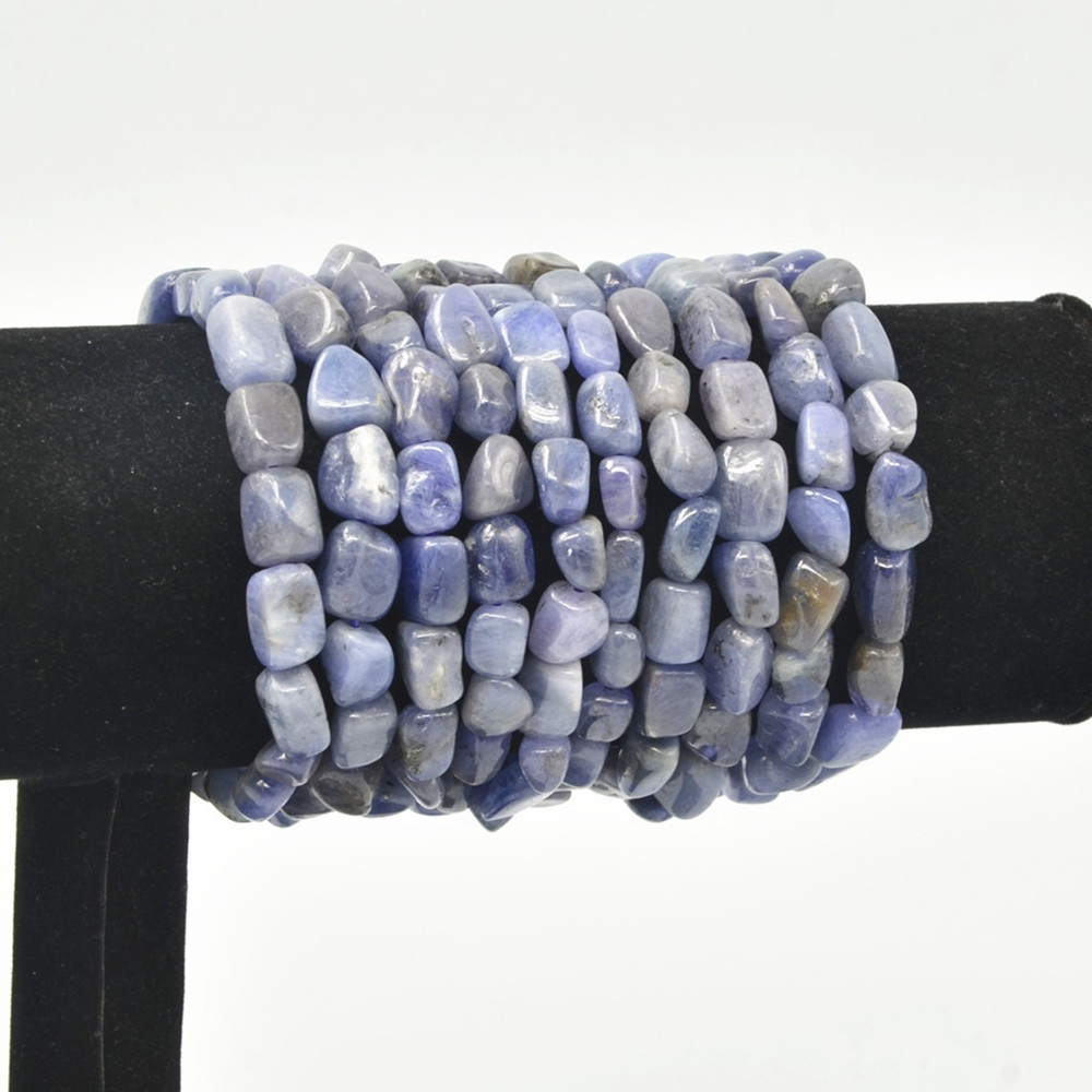 Natural tumble stone Tanzanite Bracelet Supplier