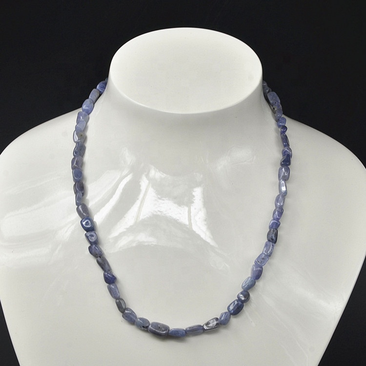 Wholesale Natural Stone Healing Tanzanite Tumbled Stone Beads