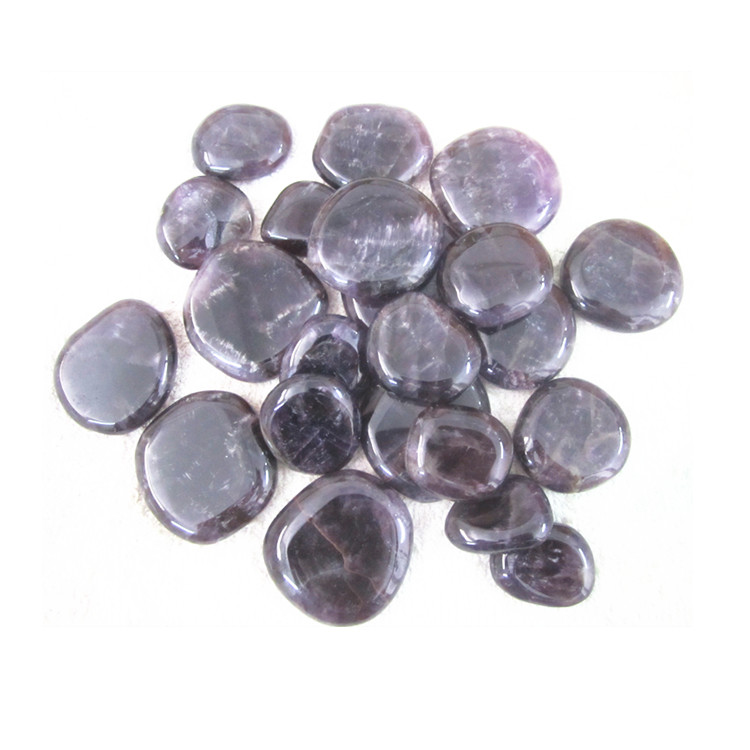 Natural Stone Crafts 30-45mm Polished Tumbled Pocket Slice Wholesaler