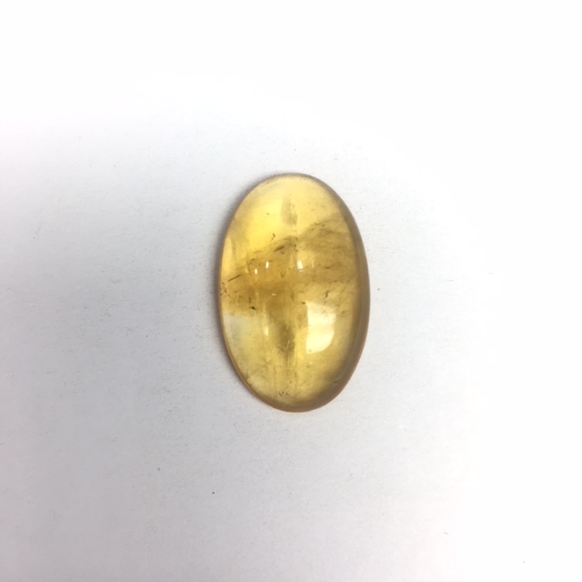 citrine gemstone, high quality oval shape yellow citrine cabochon Manufacture