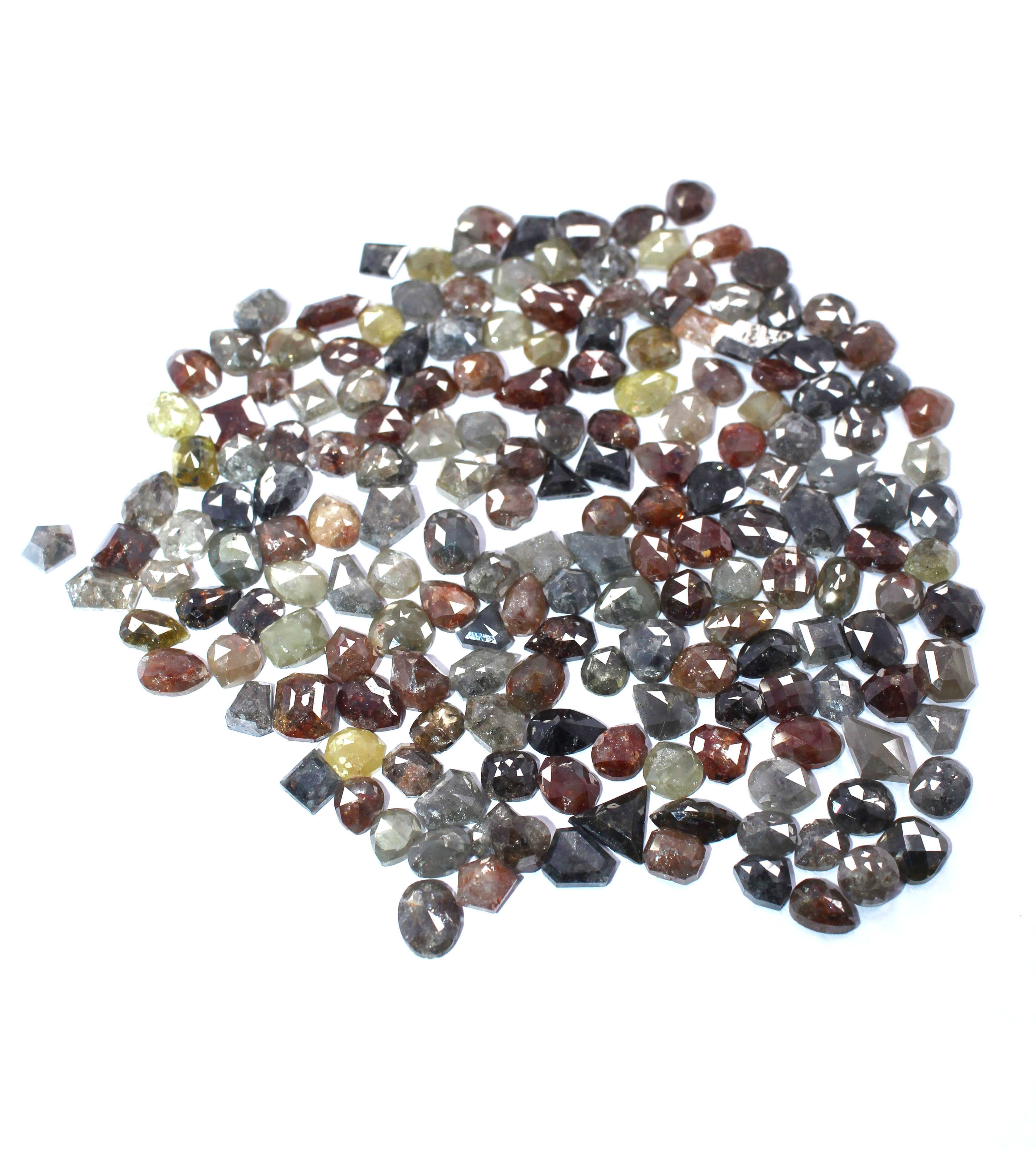 Wholesaler of natural rose cut diamonds precious stone