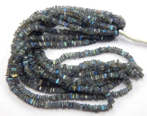 Wholesaler of  natural blue labradorite heishi beads