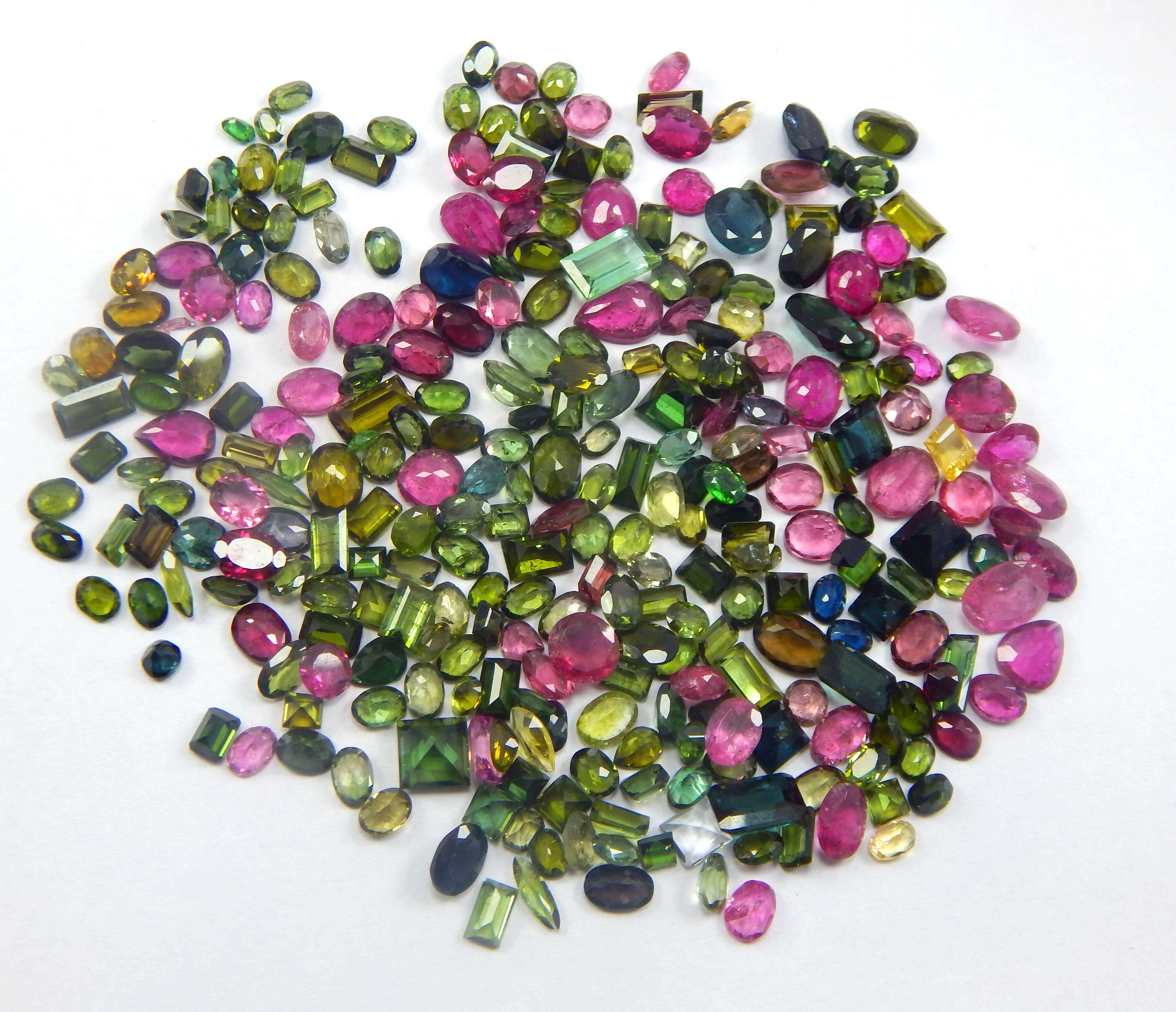 Loose gemstone natural AAA quality watermelon tourmaline gemstone Exporter