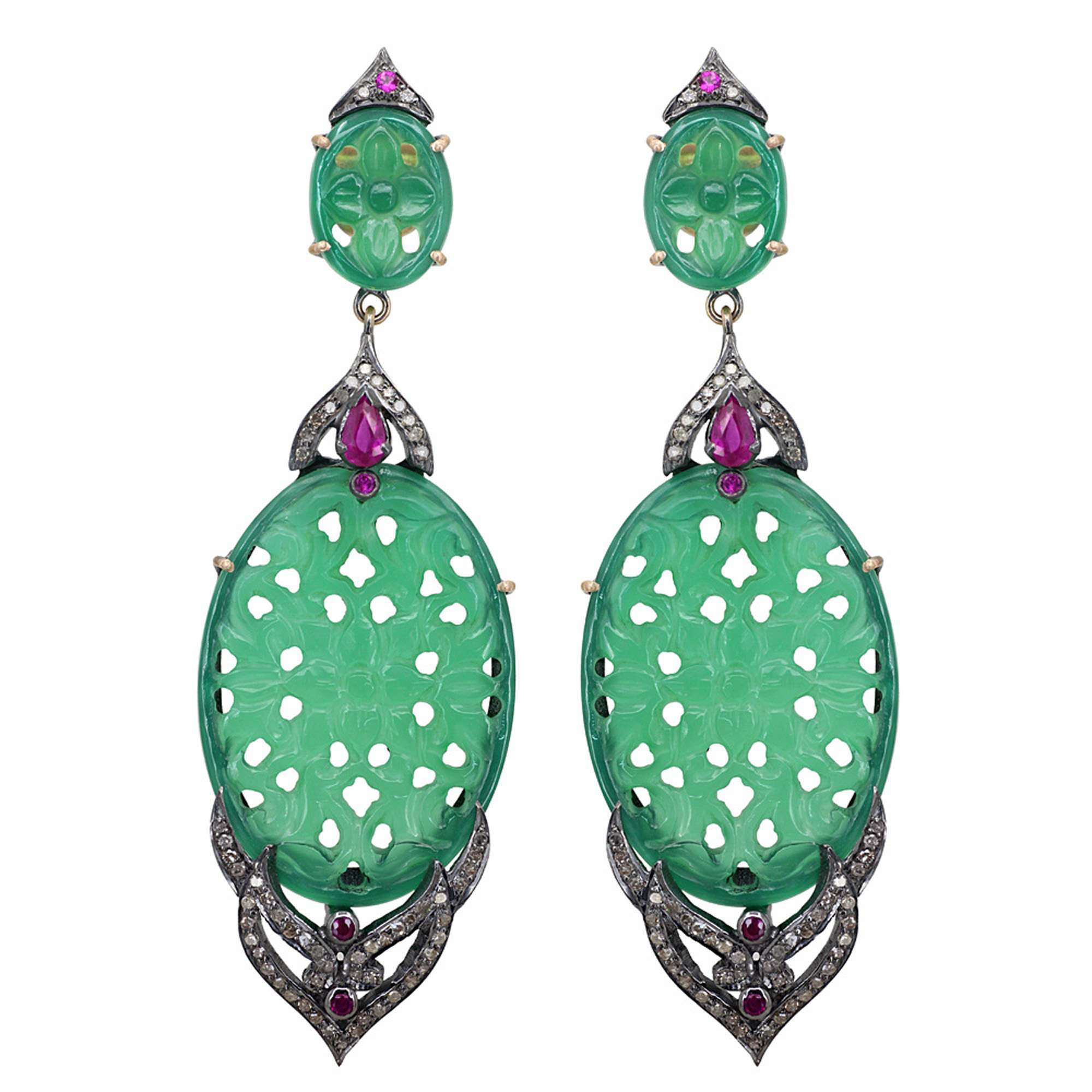925 Sterling Silver Pave Diamond Handmade Jewelry manufacturer