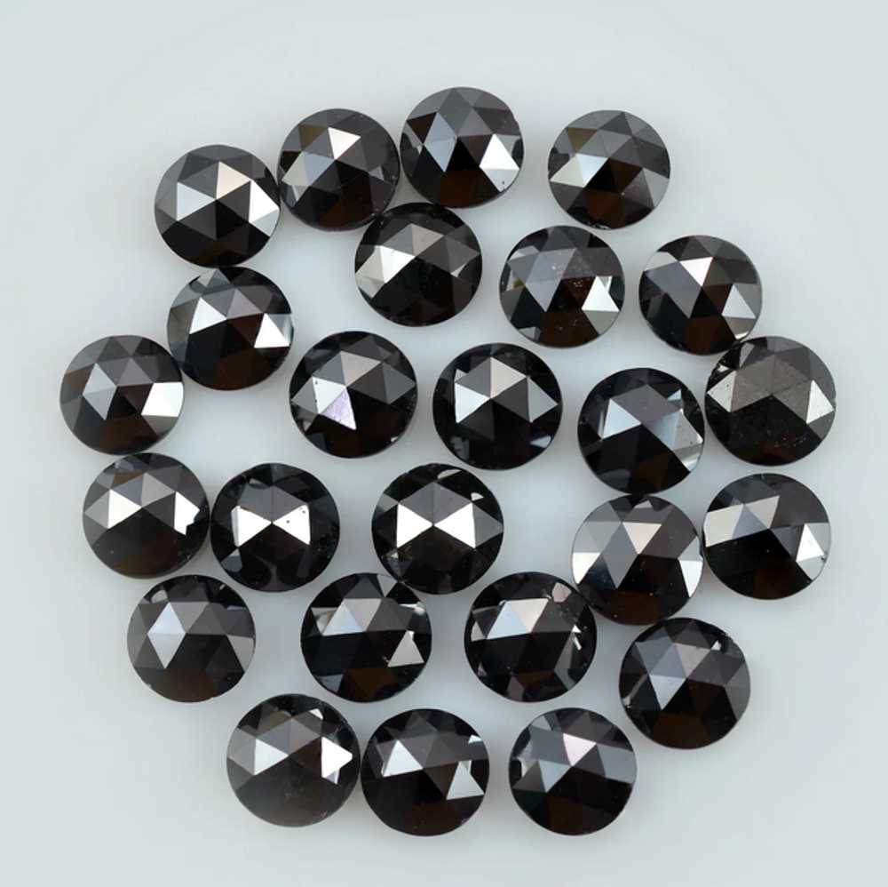Rose Cut Black Diamonds at Price black loose diamond supplier