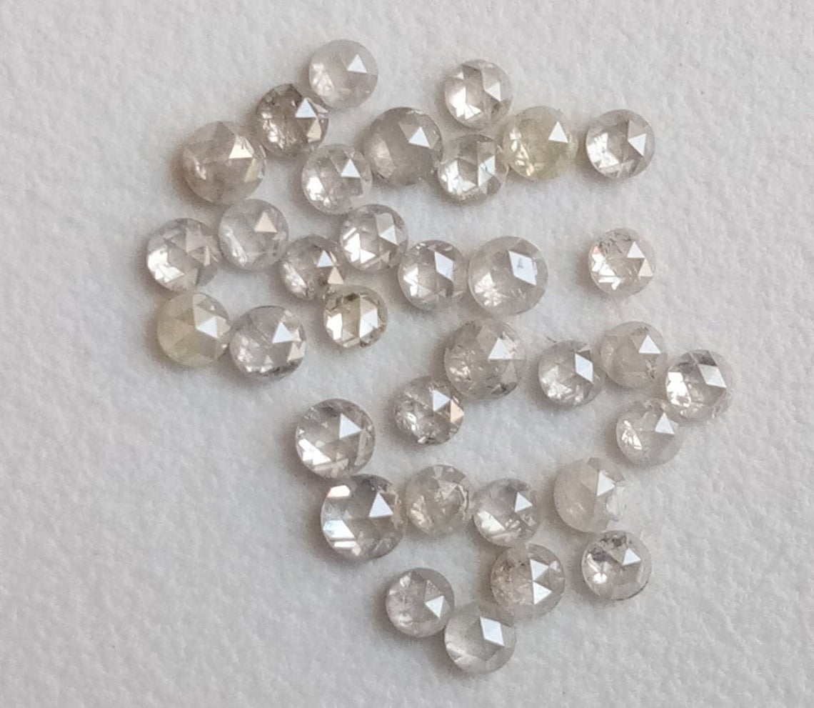 Natural Rose Cut Earthmined loose Diamonds At Cheap supplier