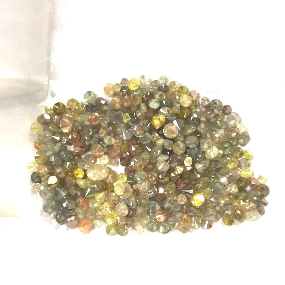 Fancy Color Icy Opaque Earth Mined Natural Diamonds For Jewelry Manufacturer