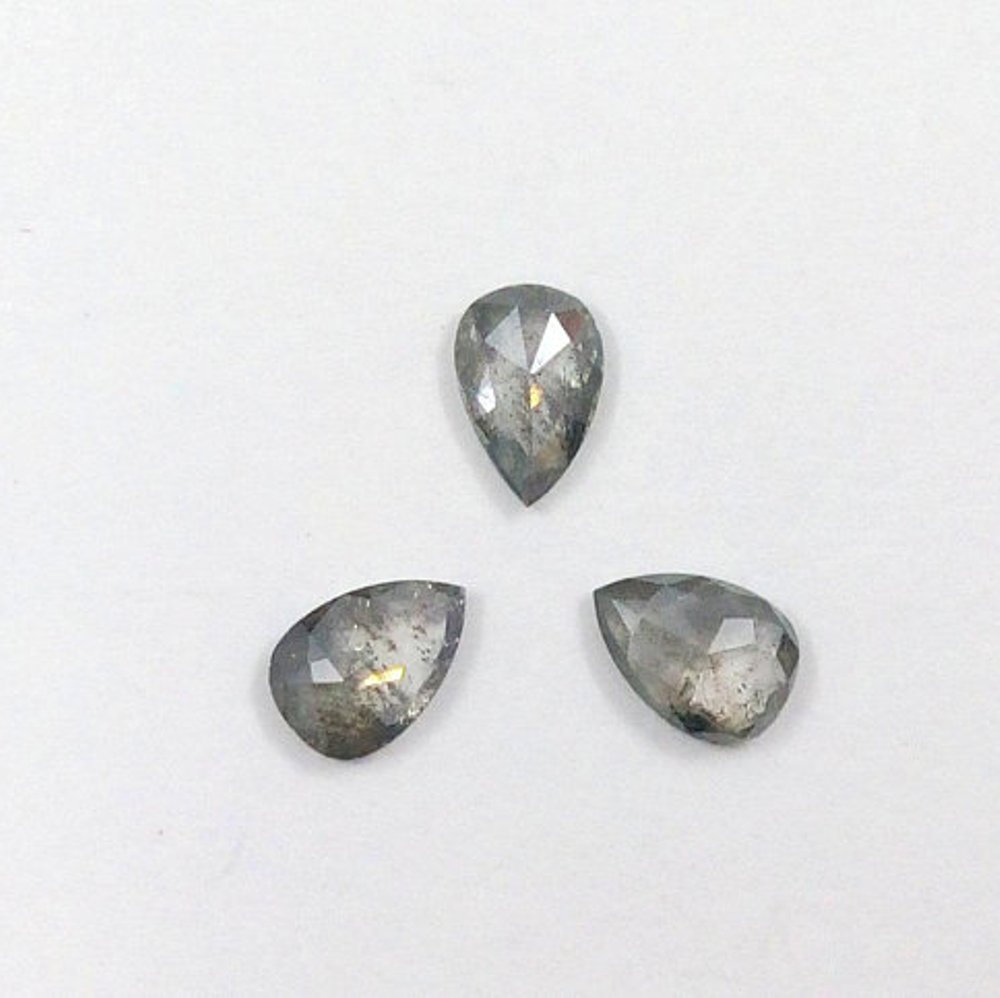 Antique Pear Cut Icy Diamonds From Indian Supplier,loose rose cut supplier