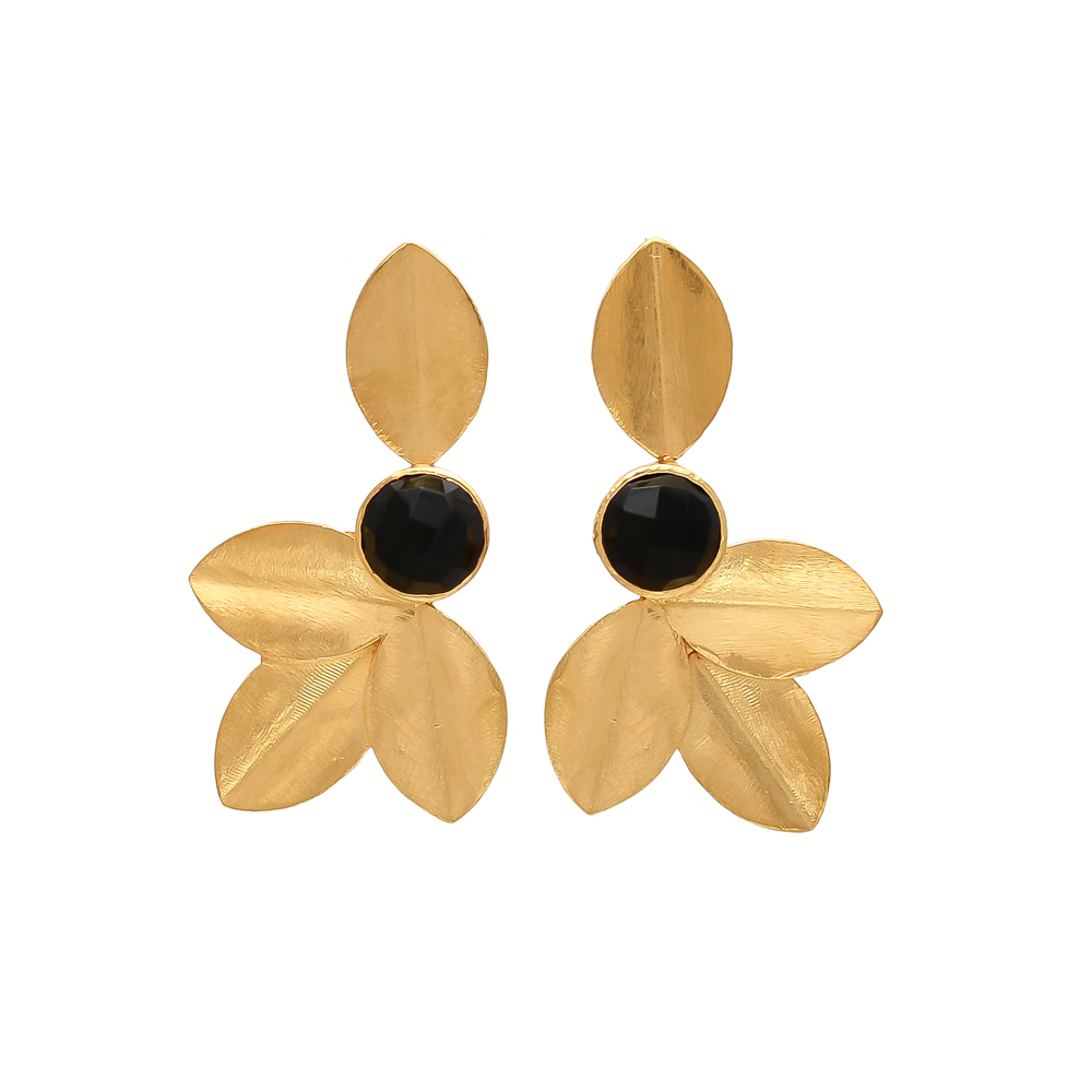 Black Onyx Earrings Love Earrings Supplier