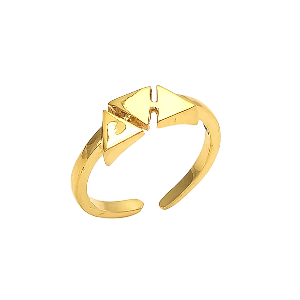 Wholesale Stack Gold Ring, Gold Hammered Ring
