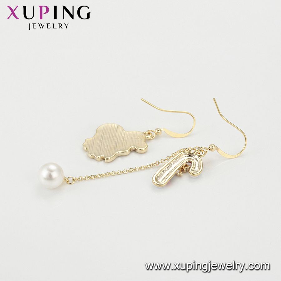 Fashion gold earrings santa claus shaped earrings Manufacturer