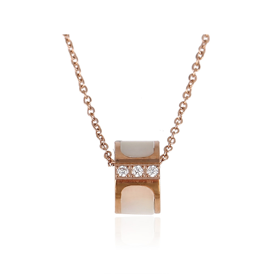 Beautiful gold stone locket necklace designs for women Exporter
