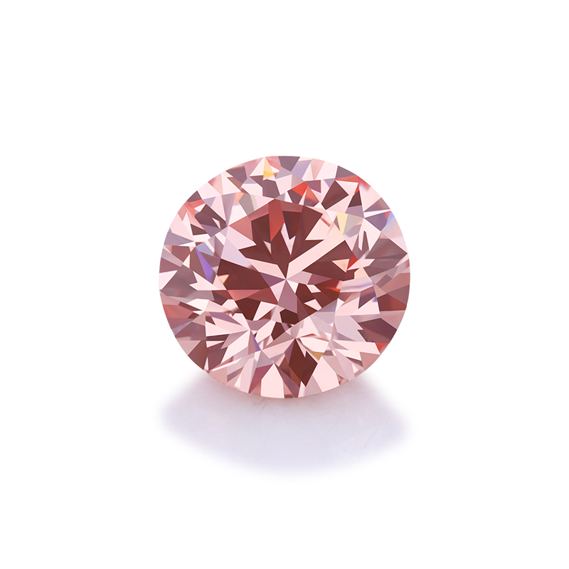 Starsgem 3 Excellent Cut Nature Round Brilliant lab grown pink diamond Exporter
