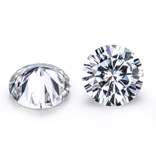 VVS Moissanite SiC round 1carat 6.5mm synthetic moissanite diamond Supplier