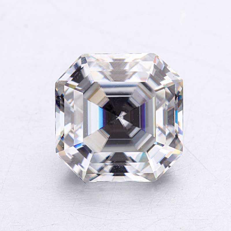 Loose Stones 1carat asscher cut moissanite Supplier