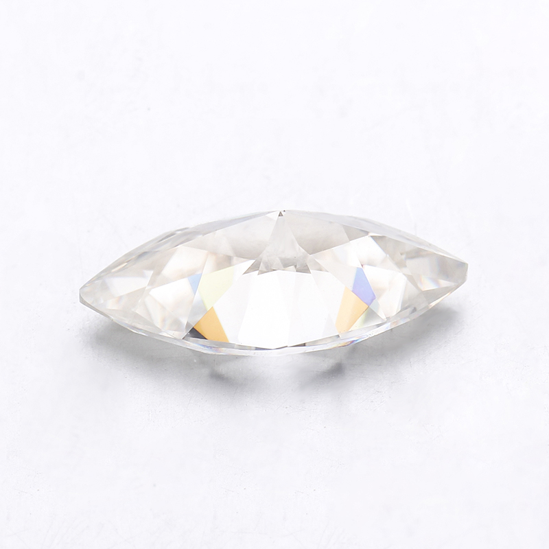 White DEF Color VVS Clarity Synthetic Lab Created moissanite Supplier