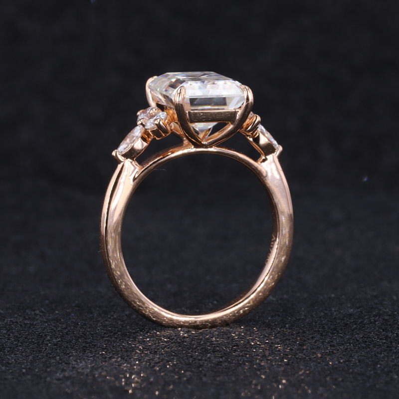 Diamond round cut wedding women engagement ring Supplier