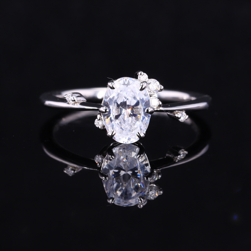 DEF vvs gemstone moissanite 925 sterling silver ring Exporter