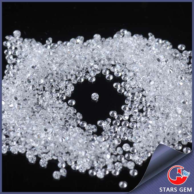 Zirconia gems white 5A grade loose cubic zirconia 1.0mm cz Exporter