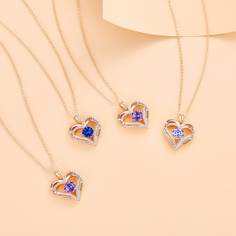 Crystal Pendent Sterling Silver Birthstone Blue Sapphire Exporter