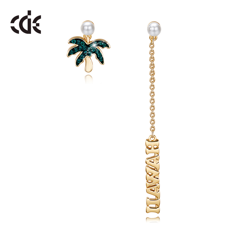 New Boho Jewelry 18K Gold Coconut Tree Earings Exporter