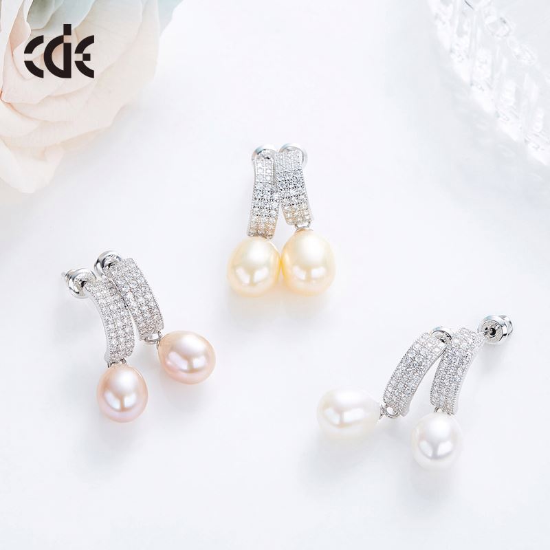 Wholesale  925 China Earrings New Trend Pearl Women Earrings