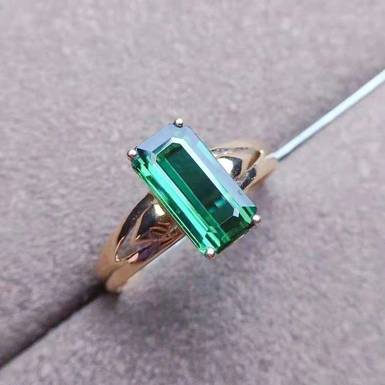 1.75ct genuine tourmaline rings Manufacturer