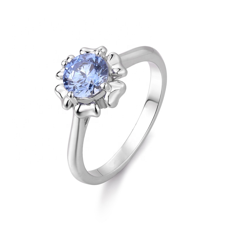 Good Quality 925 Sterling Sliver Ladies Ring Jewelry Rings Supplier