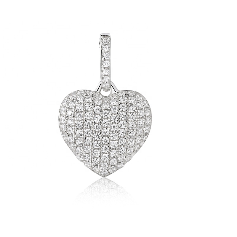 Good Quality 925 Sterling Sliver Heart Neackleace Pendant Exporter