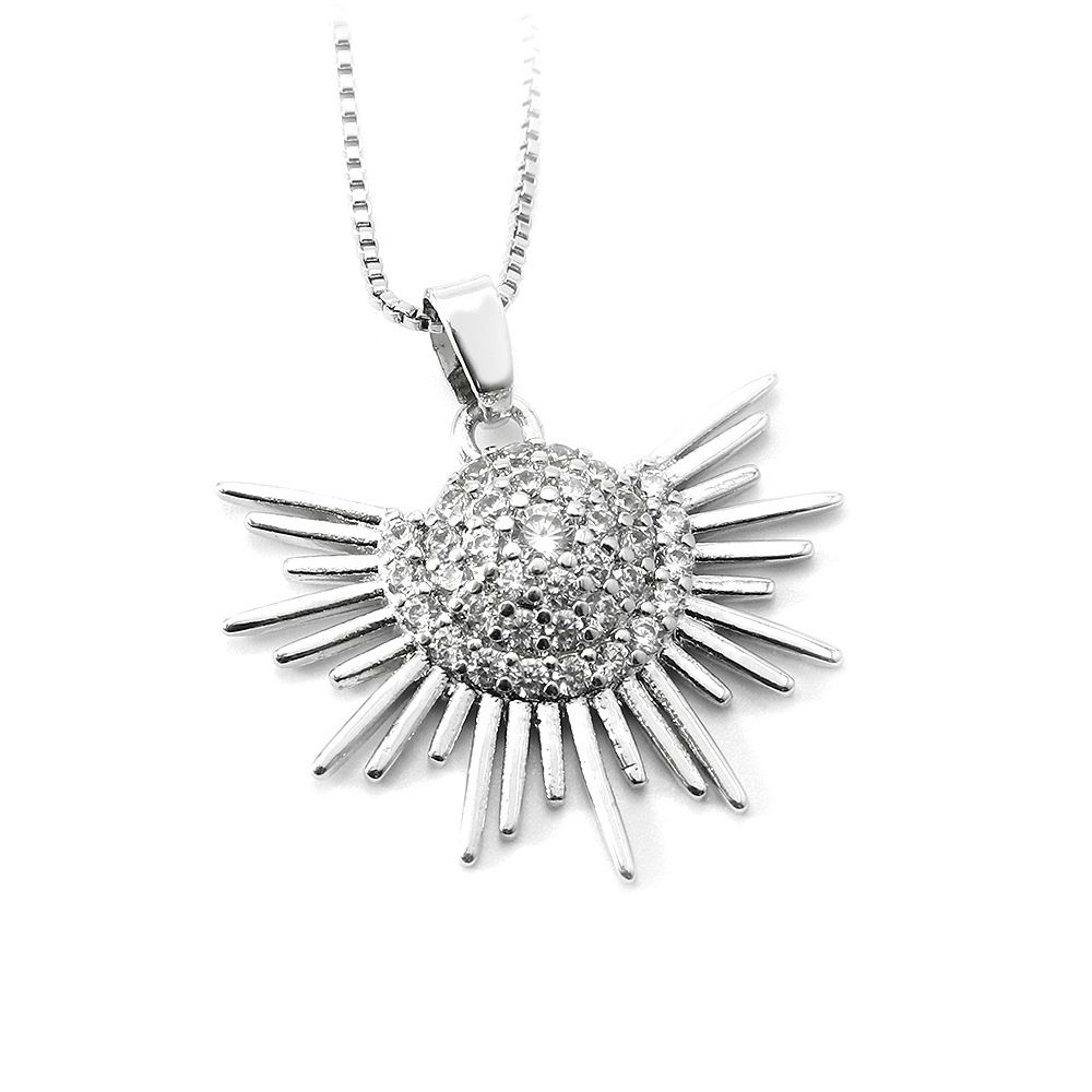 Trendy Sun Type Pendant Necklace Fashion Jewelry Exporter