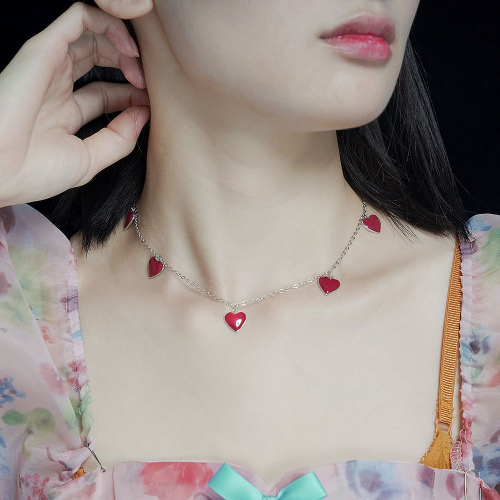 Hot Factory Price Rainbow Minulcolor Diamond heart Pendant Supplier