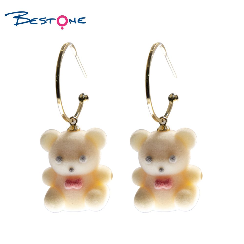Bestone New Arrival Gold Earring Cute Bear Stud Earrings Supplier