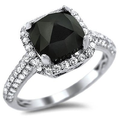 14k White gold stylish Engagement Ring Manufacturer