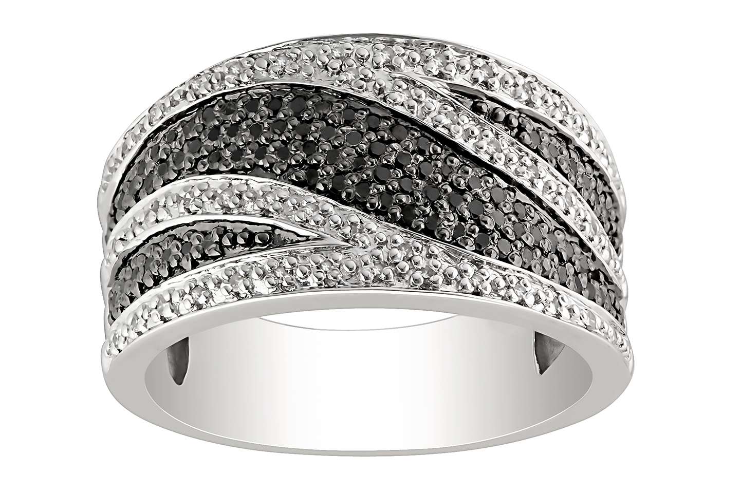14k White gold stylish Engagement Ring Manufacturer