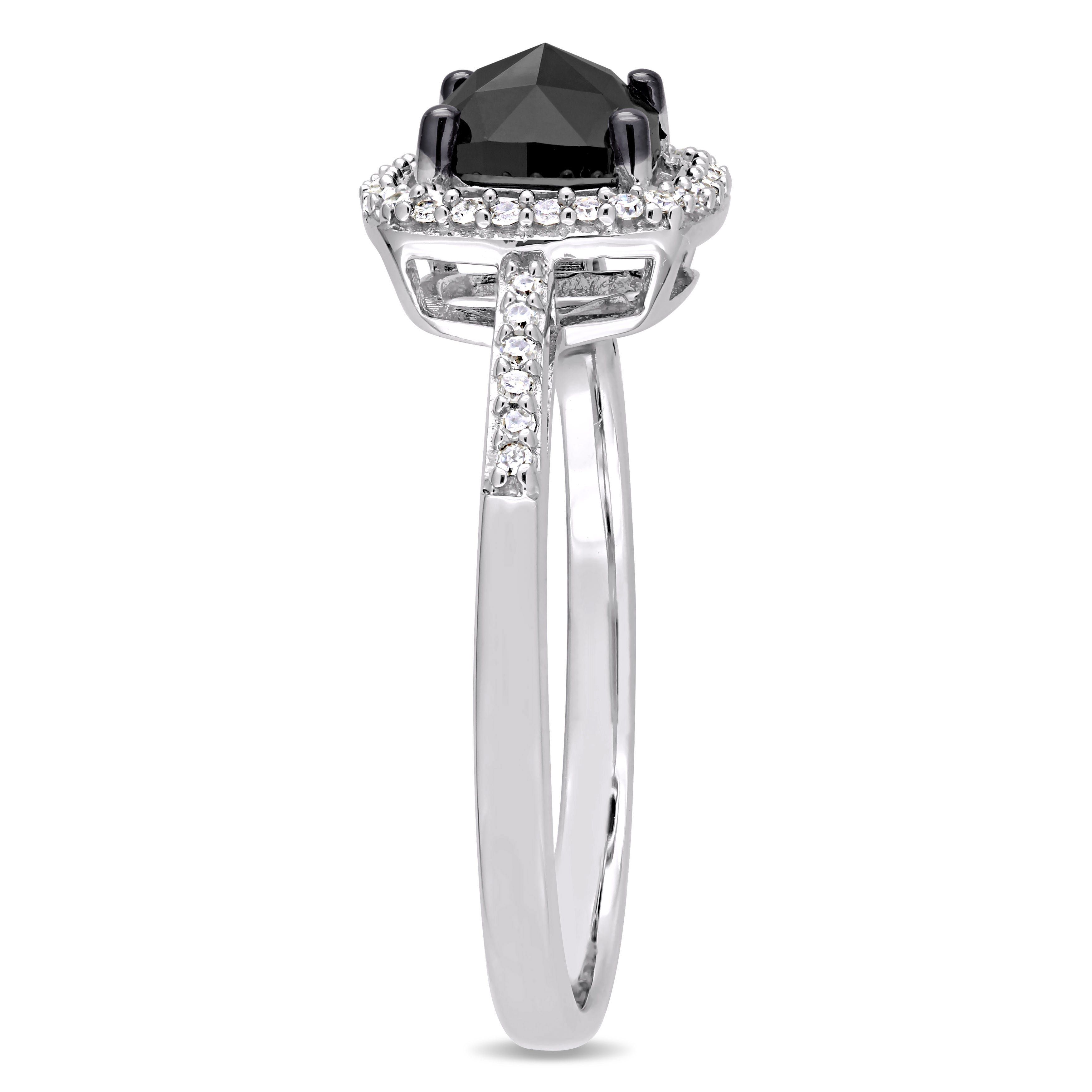 14k White gold stylish Engagement Ring Supplier