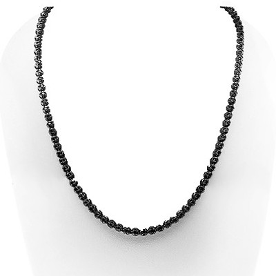 Finest Quality black diamond beads carat/strands price india Exporter