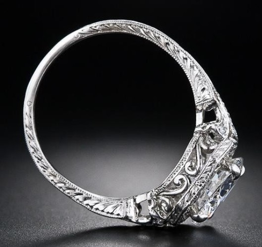 Moissanite colorless diamond solitaire ring Wholesaler