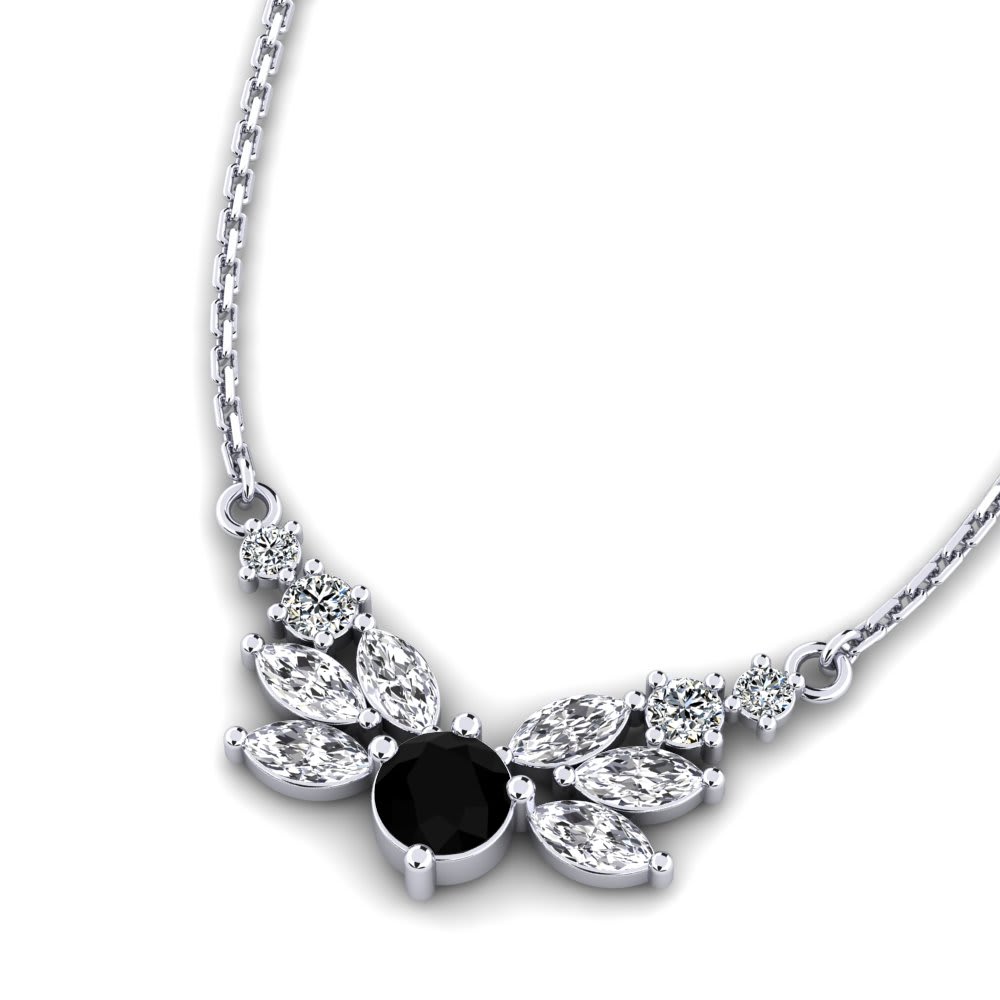 Designer Jewelry Black Diamond Pendant Exporter