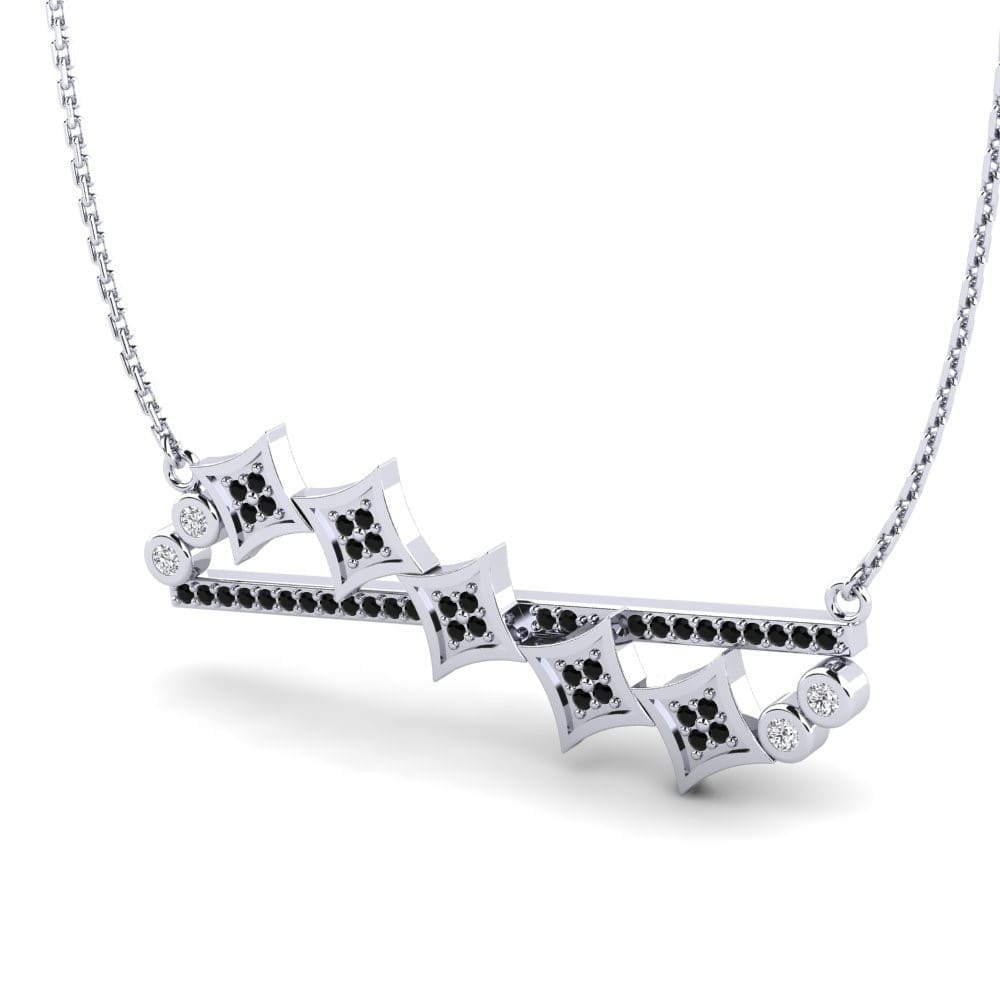 Modern Black Diamond Pendant Black designer jewelry Exporter