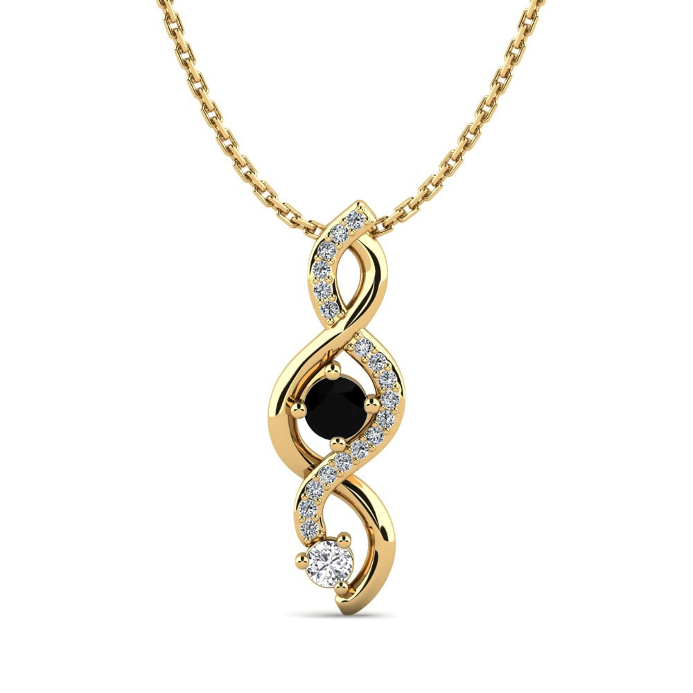 Precious Black Diamond Pendant Black designer jewelry Exporter