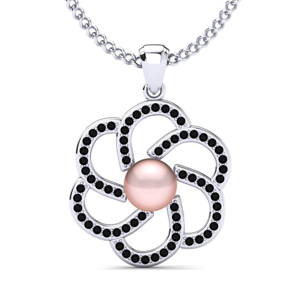Crystal Black Diamond Pendant Black designer jewelry Exporter