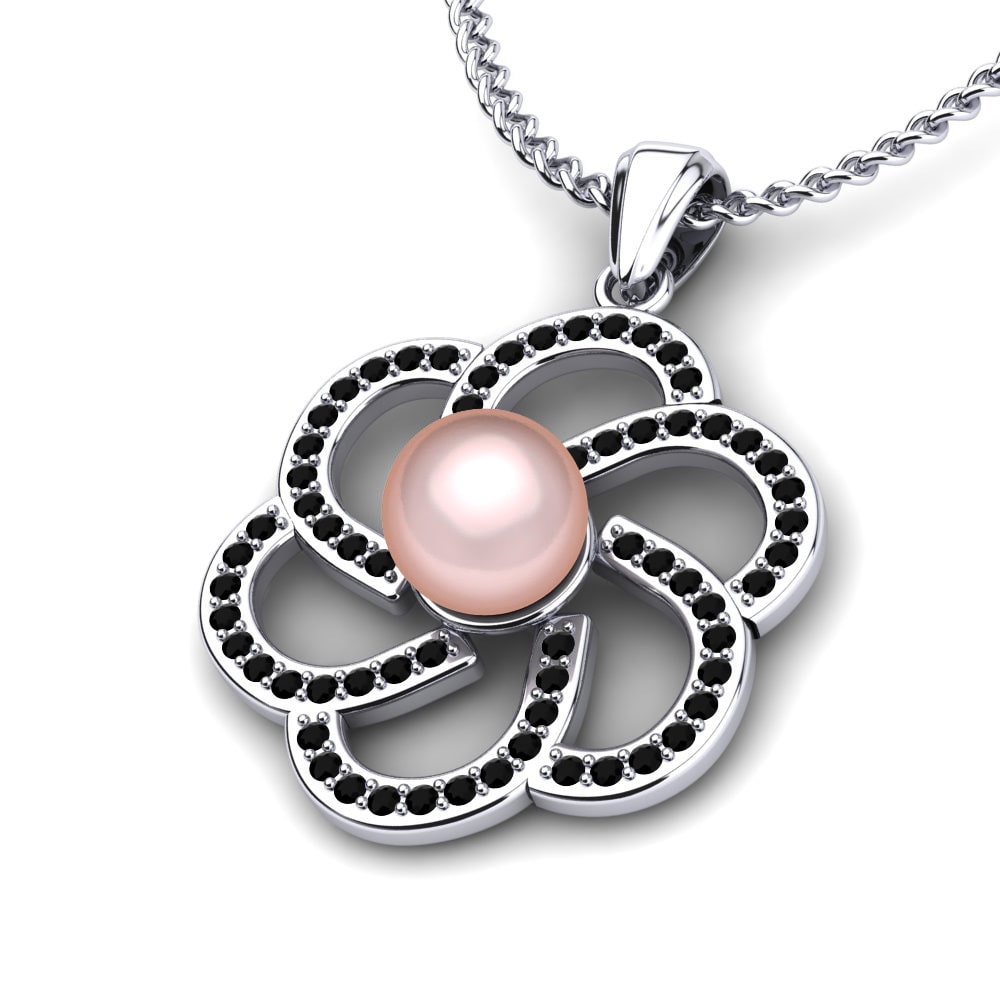 Crystal Black Diamond Pendant Black designer jewelry Exporter