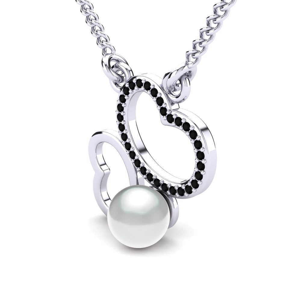 Delicate Black Diamond Pendant Black designer jewelry Exporter