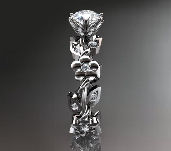 Enormous Design Moissanite Solitaire Ring Wholesaler